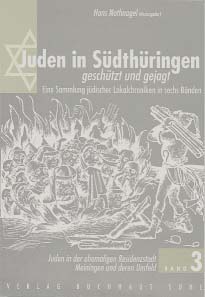 Band 3 Juden in S&uuml;dth&uuml;ringen